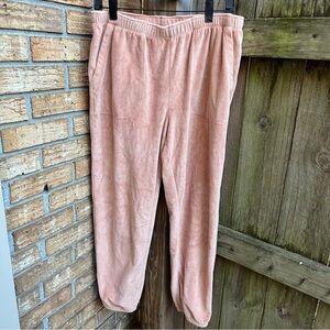 Aerie Women's Blush Velour Joggers